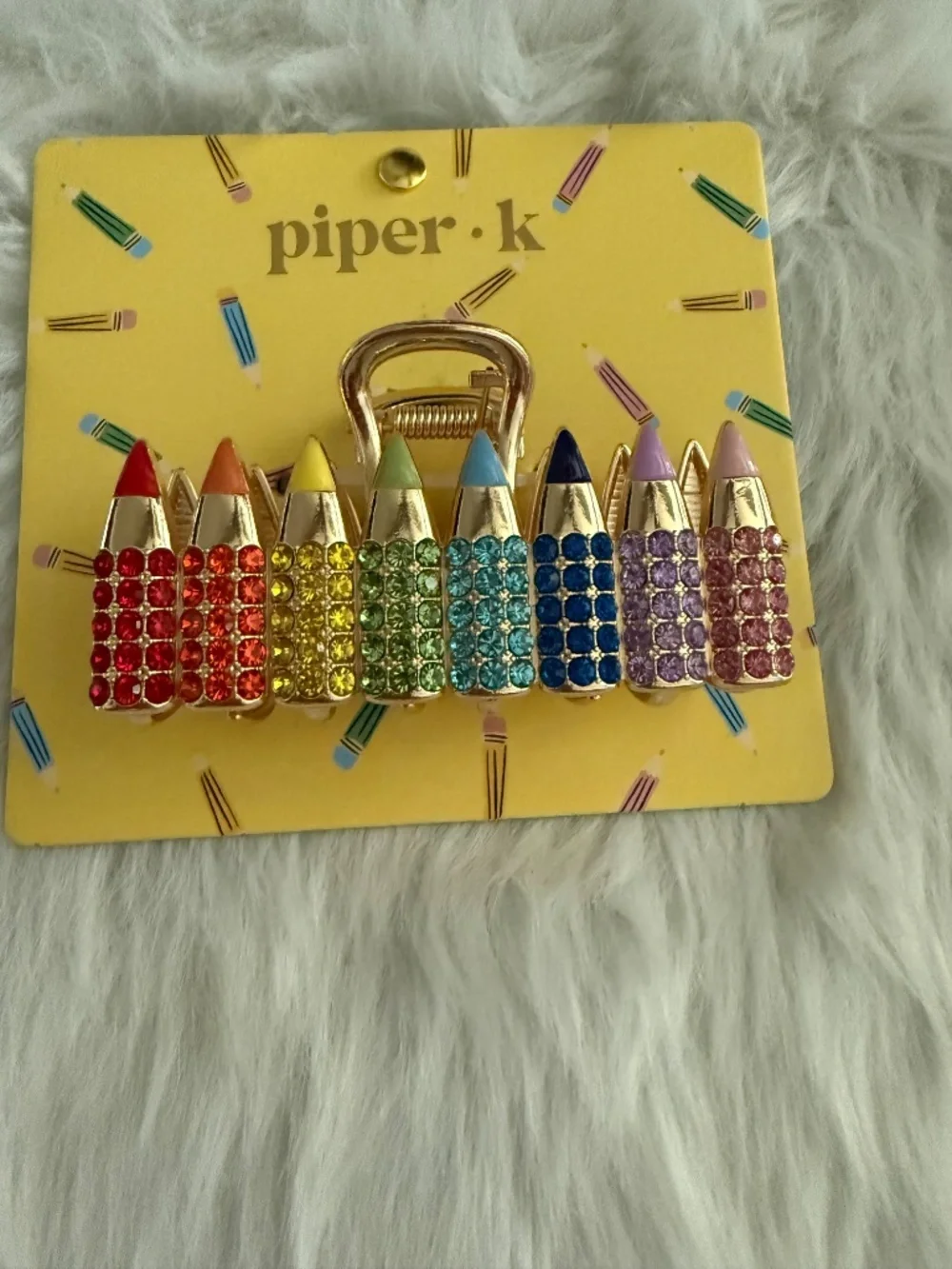 Piper K Crayola Hair Clip, New